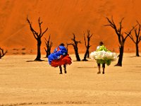 04.008.Nambibia : Dünen, Gleitschirmfliegen, Groundhandling, Namibia, Natur