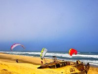 04.015.Namibia : Groundhandling, Namibia, Wasser(fall)