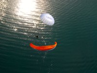 05.008.Rundkappe oben : Gin, Gleitschirmfliegen, Idroseetraining, Rettungsschirme