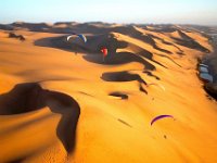 06.001.Namibia : Dünen, Gleitschirmfliegen, Landschaften, Namibia, Natur