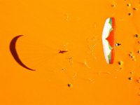 06.009.Namibia : Dünen, Gleitschirmfliegen, Namibia, Ozone