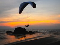 08.015.Indien : Gleitschirmfliegen, Groundhandling, Indien