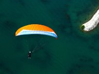 11.017.Lago di Como : Gleitschirmfliegen
