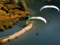 11.019.Idrosee : Gleitschirmfliegen, Herbst, Idrosee, Ozone, Team