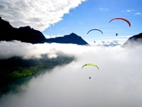 12.012.Achensee : Nebel, Skywalk, Wolken