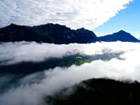 12.014.Achensee : Nebel, Skywalk, Wolken
